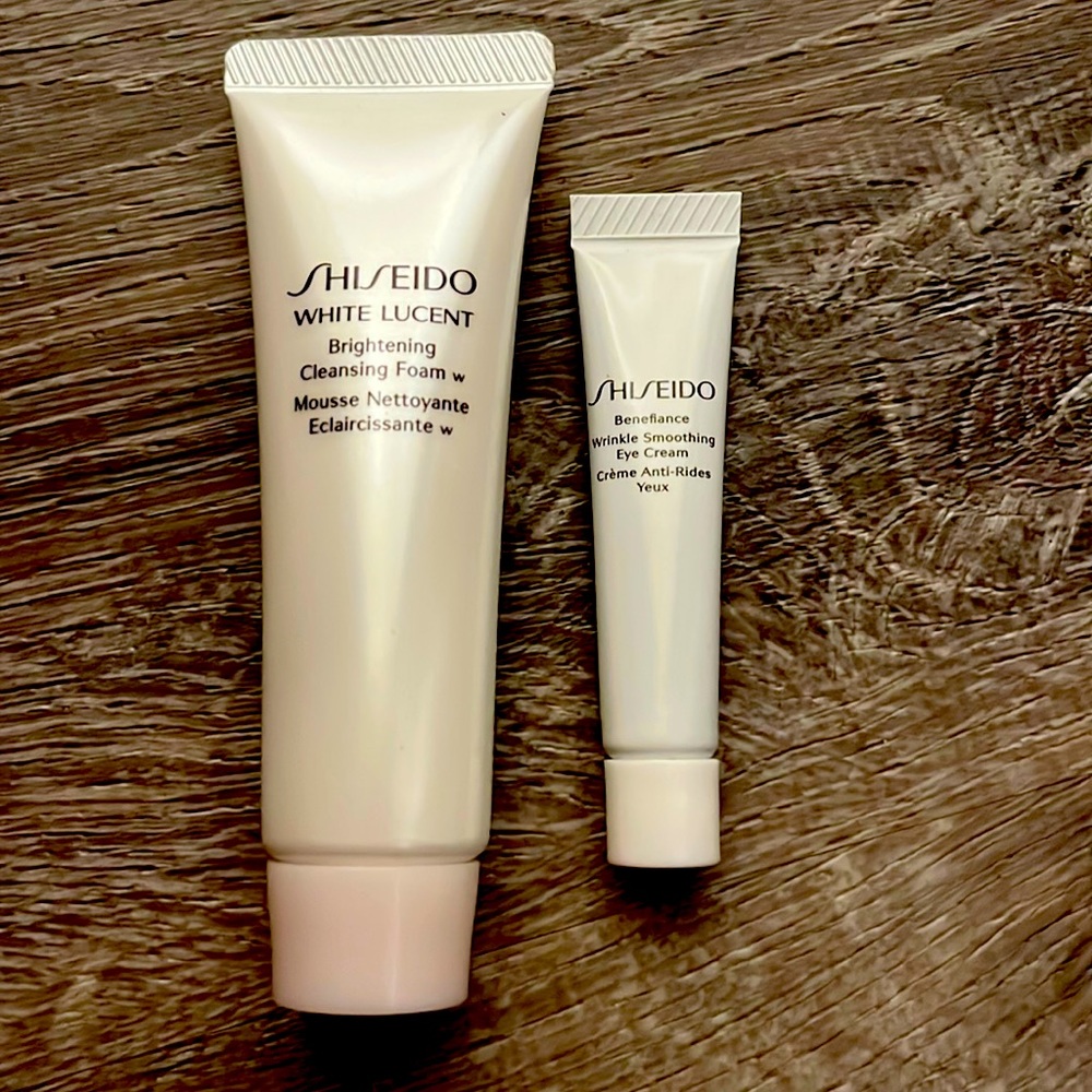 Shiseido White Lucent & Shiseido Benefiance